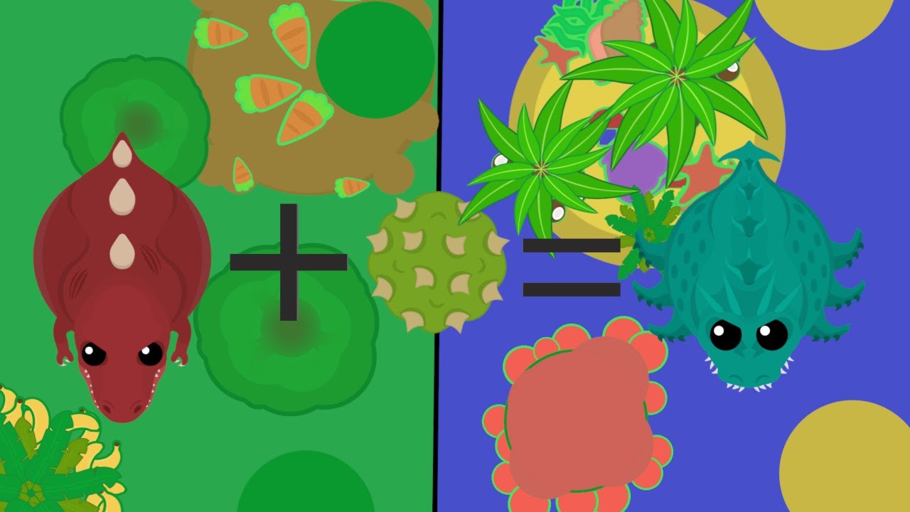 mope.io: Getting from t-rex to sea monster by eating only cactuses ...