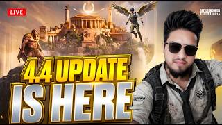 BGMI 4.4 Update 😱 New Features + Squad Rush | Live with Shaad #bgmi #bgmilive