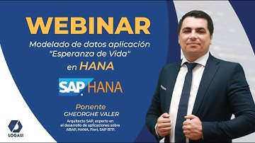 Webinar Modelado de datos aplicación "Esperanza de Vida" en HANA