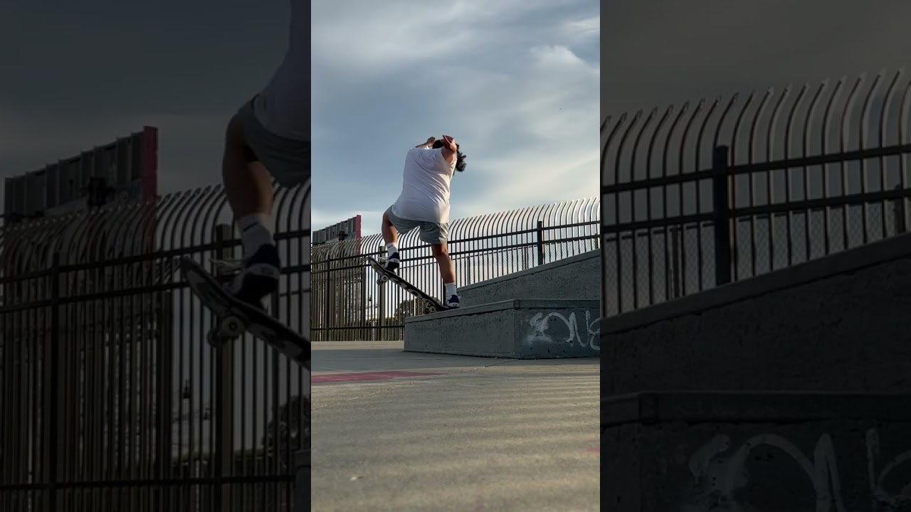 frontside 5-0 to switch crook 