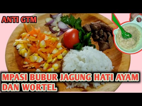 Resep Mpasi Bubur Ayam Jagung