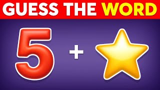 Guess The WORD By Emoji Quiz? 🤔🙄 Emoji Quiz (101 Words) screenshot 3