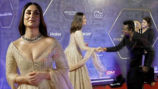 Kareena Kapoor in a Deep Neck Dress Looking Stunning at 43 arrives at Dadasaheb Phalke Awards 2024