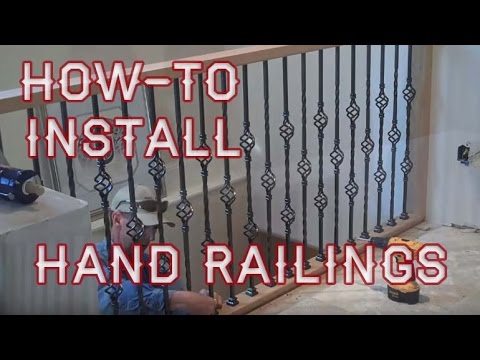 How to Install Balcony Hand Railings