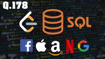 Solving LeetCode SQL Question with Explanation | LeetCode 178