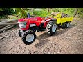 Powerfull Tractor🔥🔥 Full Remote Control❤️🔥 Unloading Trolley | The UK Unboxer