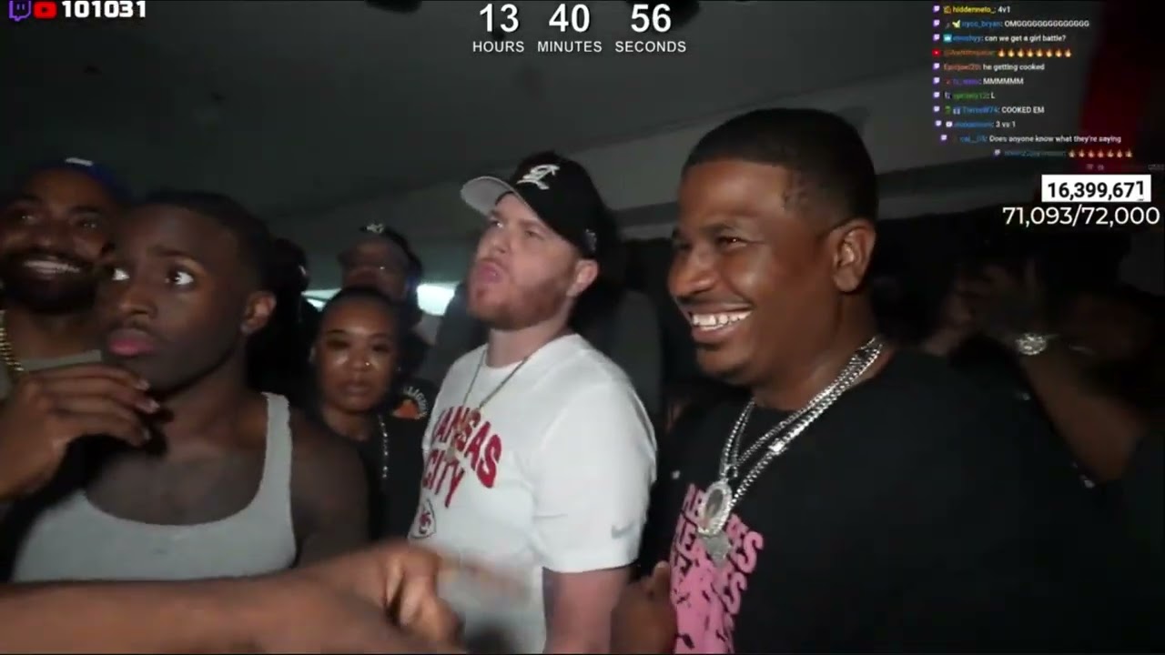 Kai Cenat & DNA & A.Ward vs Yunus