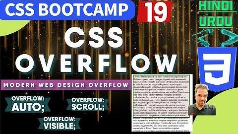 #19 CSS Overflow Simplified | CSS Overflow Property: Hidden, Scroll, Auto, and Visible #CSSOverflow