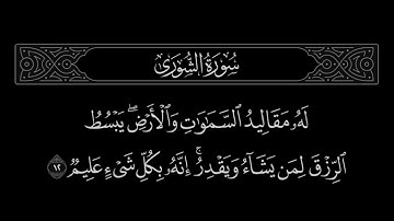 سورة الشورى الآية 12