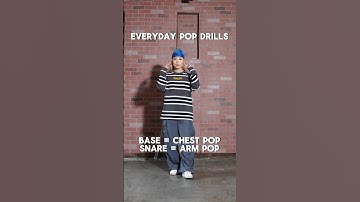 Pop Drills you can do everyday!✅  Website launching next week!🔥 #popping #tutorial #dancetutorial