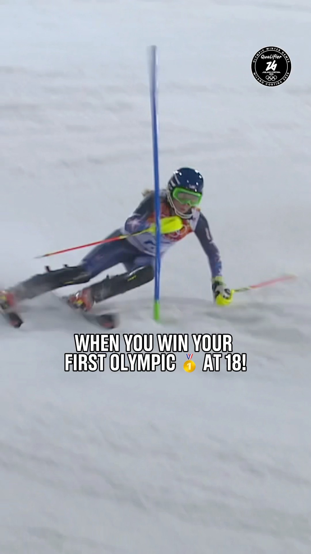 Mikaela Shiffrin’s first Olympic gold! ?
