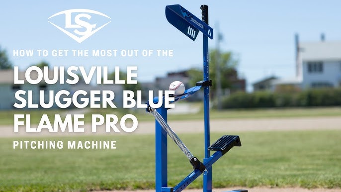 How to Get the Most Out of The Louisville Slugger Blue Flame Pitching  Machine - A Complete Overview 