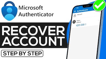How to Recover Microsoft Authenticator App (2025) | Restore Microsoft Authenticator Account