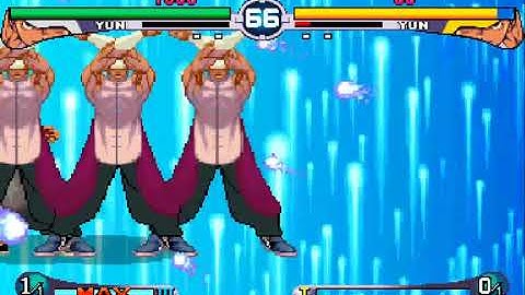 Yun Corner Genei Jin combo - Street Fighter III: 2nd Impact