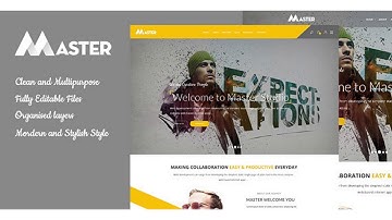 Master - Ultimate Multipurpose PSD Template | Themeforest Website Templates and Themes