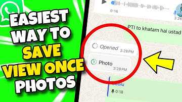 (2025) How to save or recover View Once Photos Videos on WhatsApp | Android / iPhone