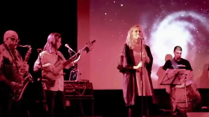 Sknskandombe band. Kristina Gomez on vocals and Da...