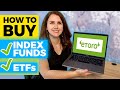 HOW TO BUY INDEX FUNDS & ETFS using Etoro (Step by Step Tutorial)