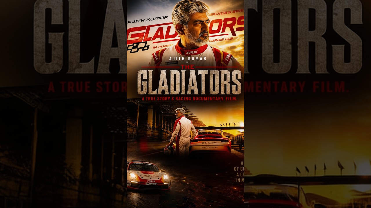 Ajith Is a King Not Just in Movies, But in Racing Too! ‘Gladiators’ Trailer