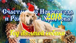 ПОЗДРАВЛЕНИЕ С НОВЫМ 2018 ГОДОМ ! монтаж Анатолия Романовского