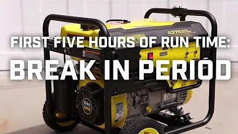 Champion Tip 82 - Break-In Period