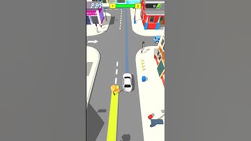 Crazy Taxi Ride! 🚖💥 Pick Me Up 3D 1 Level #PickMeUp3D #TaxiGame
