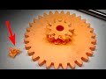 Spinning 3D Print Gearbox FAST! Drill DESTROYS the GEARS!