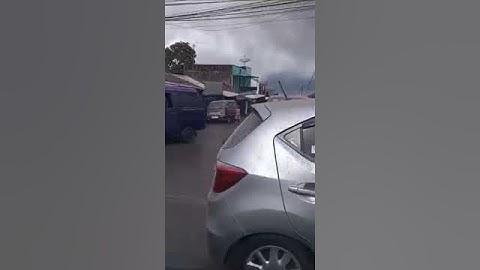 Huge erupt at the Merapi volcano in the central Java Province of Indonesia 🇮🇩 (21.01.2024) #news
