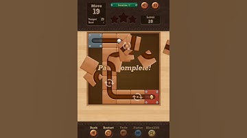 Roll the Ball slide puzzle Rotation C Pack Level 20 Solution