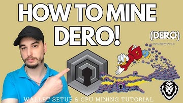 How To Mine DERO AstroBWT/v3 - CPU Mining Dero Tutorial