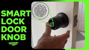 I Installed this Smart Door Knob Lock by GHome and Its Functionality Is Super! #fingerprint