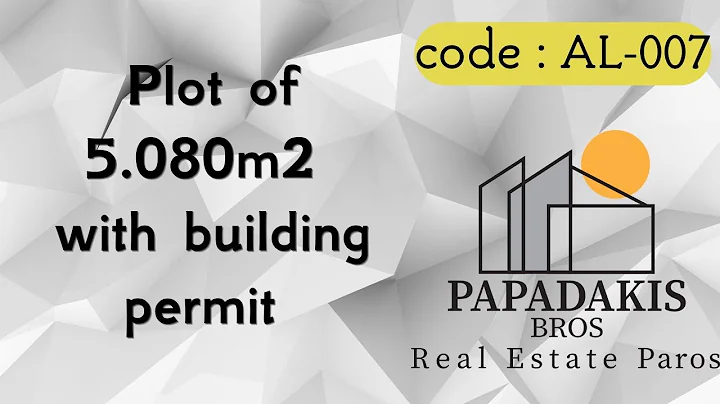 AL007 - Papadakis Bros Real Estate - Plot of 5.080m2 with building permit