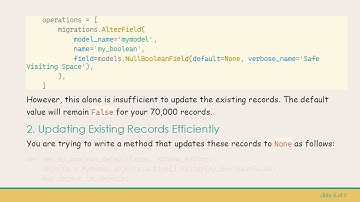 How to Convert Django BooleanField to NullBooleanField