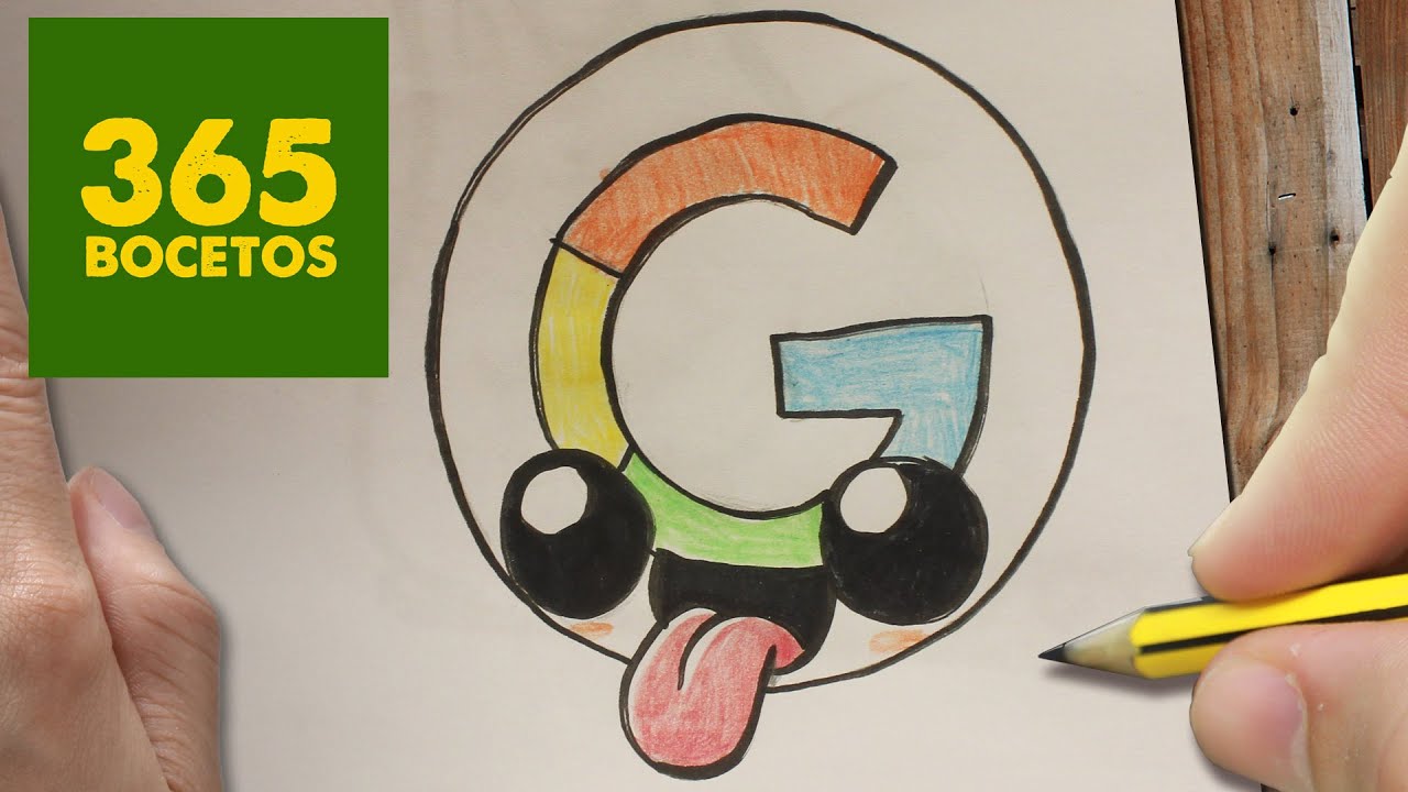 COMO DIBUJAR LOGO GMAIL KAWAII PASO A PASO - Dibujos kawaii faciles - How  to draw a logo Gmail 