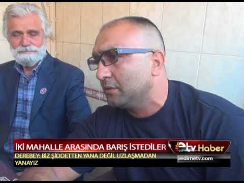 İKİ MAHALLE ARASINDA BARIŞ İSTEDİLER