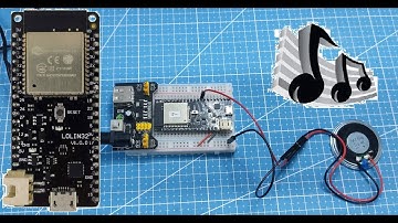 🎼MUSICA con Wemos ESP32 Lolin32 🎶🎵 . MÚSICA por tonos.Buzzer ESP32
