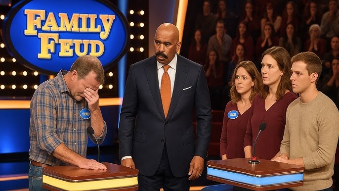 Steve Harvey STOPS Family Feud When Father Breaks Down On Stage - YouTube