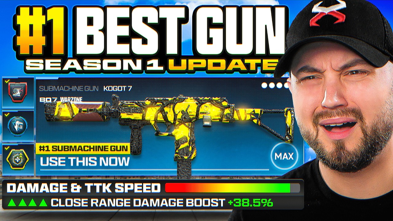 this *NEW* KOGOT 7 is the BEST SMG META LOADOUT in WARZONE BO7! (Best ...