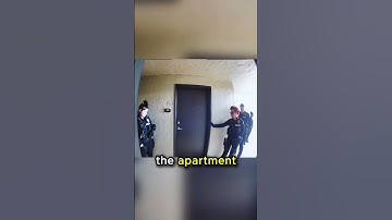 Doorbell camera captures officers pretending to be Doordash drivers!