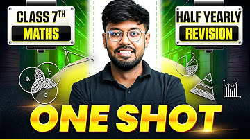 Class 7 Maths Half -Yearly Revision  || ICSE || Divyansh Sir🎯
