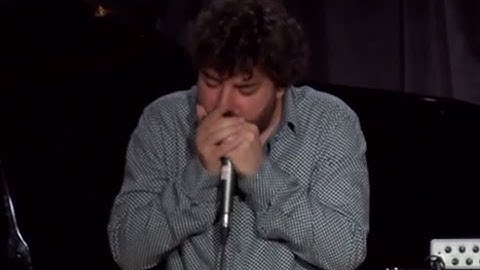 Antonio Serrano Solo Harmonica Performance With Loop Pedal