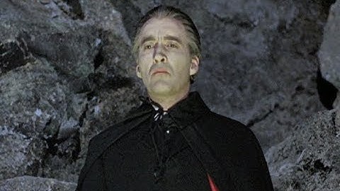 Dracula Has Risen from the Grave (1968) - The Count removes the stake!