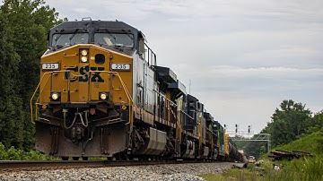 CW44AC with a BEAUTIFUL K5LA Leads 4-Unit M407 in Arkendale, VA! | 8/6/2025