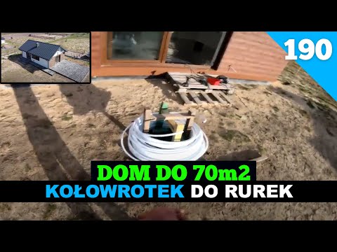 Odcinek 190. Budowa domu do 70m2. Ogrzewanie podłogowe. Robimy instalację.