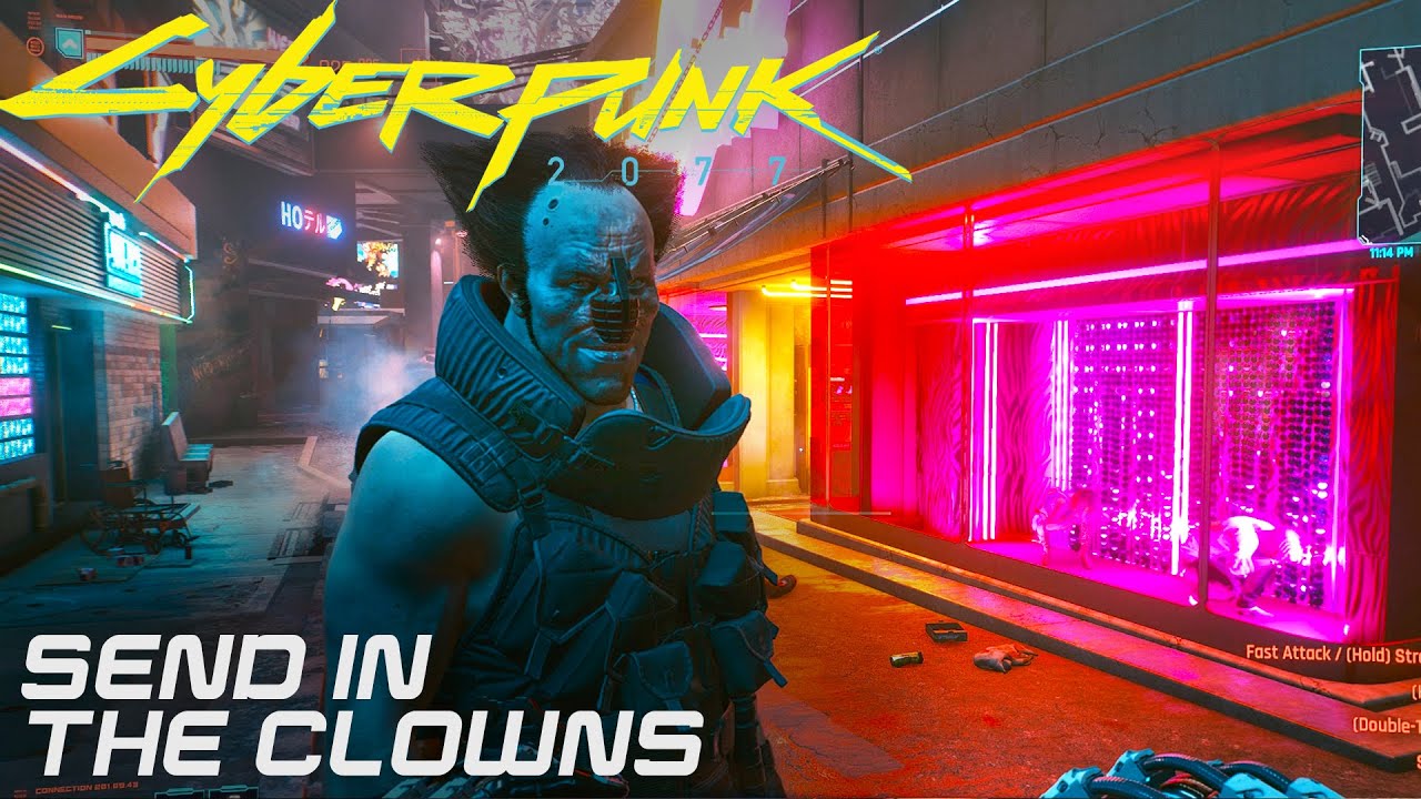 Cyberpunk 2077 Send In The Clowns Side Job YouTube