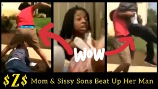 Mom Her Sssy Sons Beat Up Her Simp Man Live On Instagram