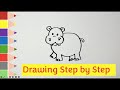 Tutorial mudah menggambar hippo