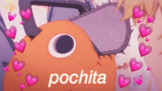 pochita being the cutest thing alive for 1 minute and 30 seconds