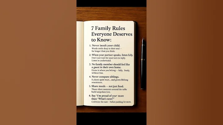 7 Family rules everyone deserves to know | #tricks #psychology #quotes #mindset  #shorts #motivation