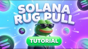 How To Launch a Meme Coin on Solana - Simple Trading Playbook (Rug Pull)
